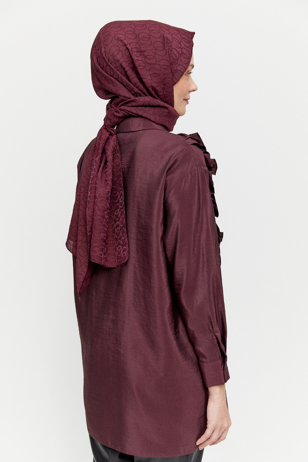 Volanlı Paraşü Tunik - 6