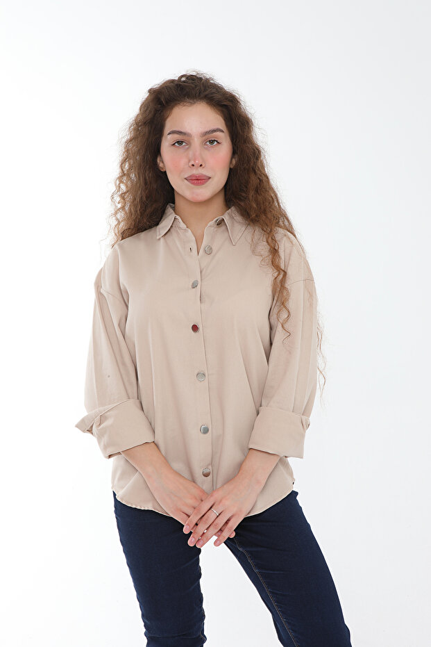Classic Gabardine Shirt Model Code:315 - 1