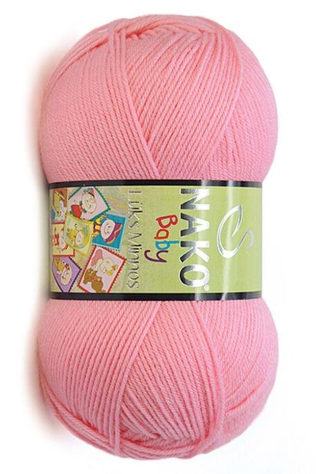Luxury Minnoş 2244 Barby Pink Baby Knitting Yarns Thickness (2) Very Fine