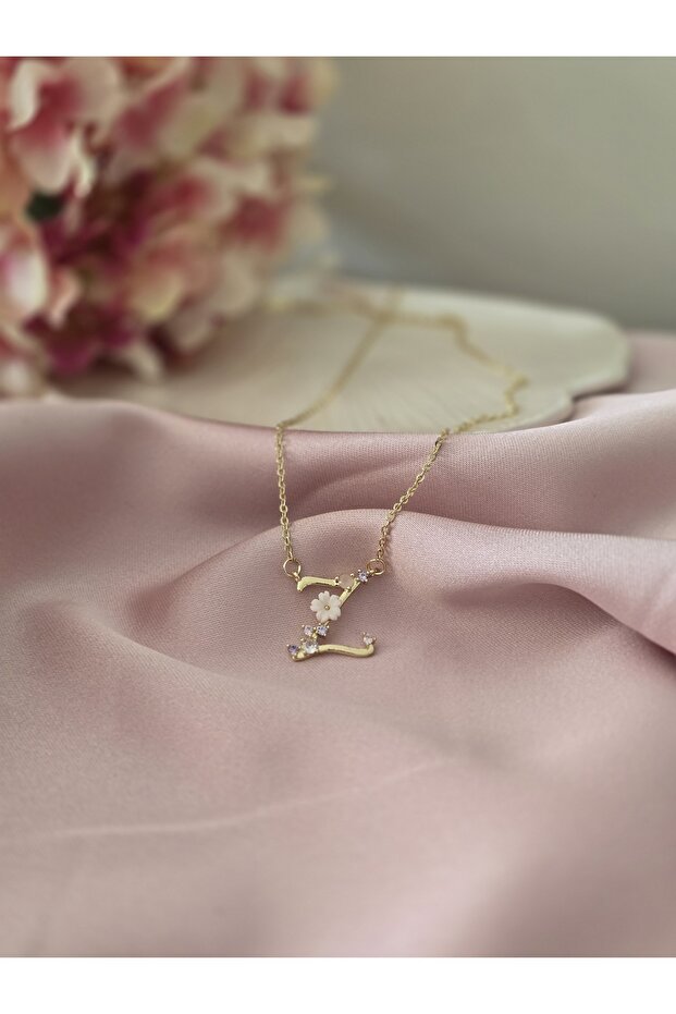 Çelik harf kolye - 2