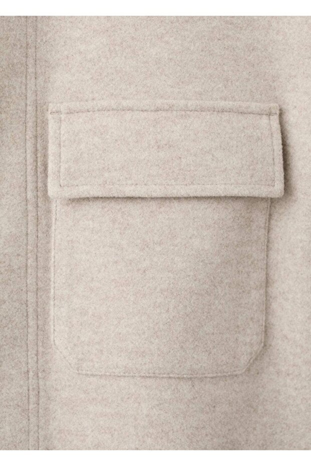 Cepli flanel gömlek ceket - 7