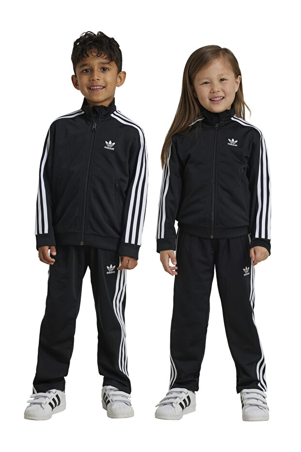 Düz Siyah Erkek Çocuk Eşofman Takımı IY4798 FIREBIRD TS - 1