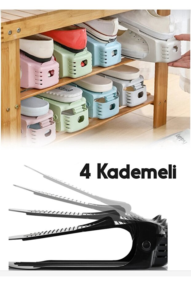 ayakkabı rampası ayakkabı düzenleyici 3Adet - 2