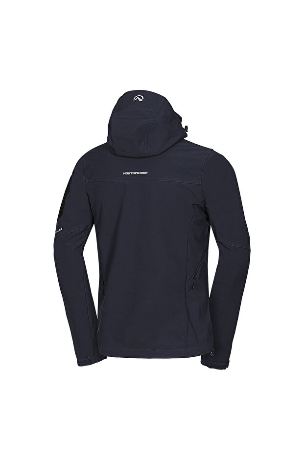 Geacă softshell ABNER pentru bărbați, neagră - 2