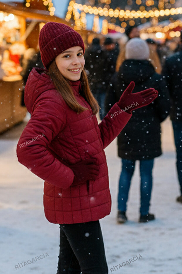 Peluş Çocuk Eldiven - 2