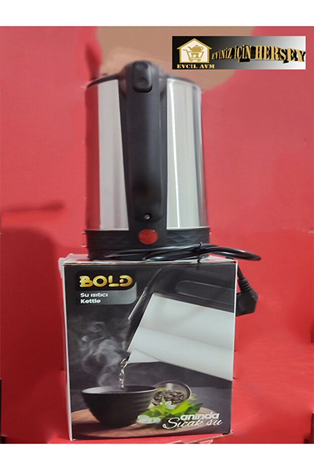Evci Bold Linux Paslanmaz Çelik Kettle - 2