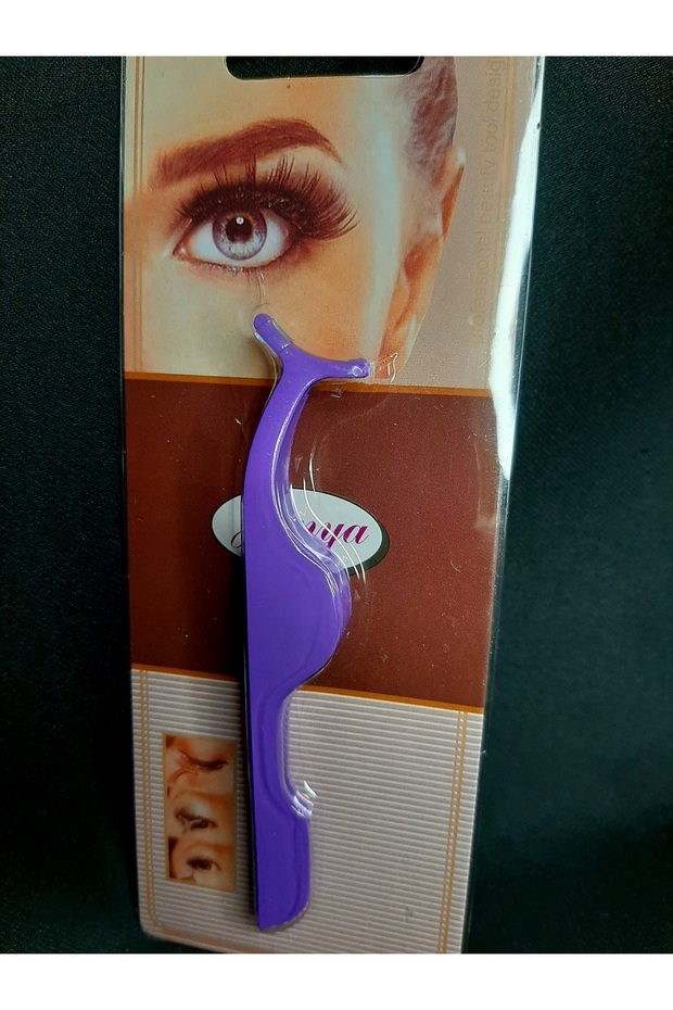 Ocean Purple Color Wide Mouth Tweezers