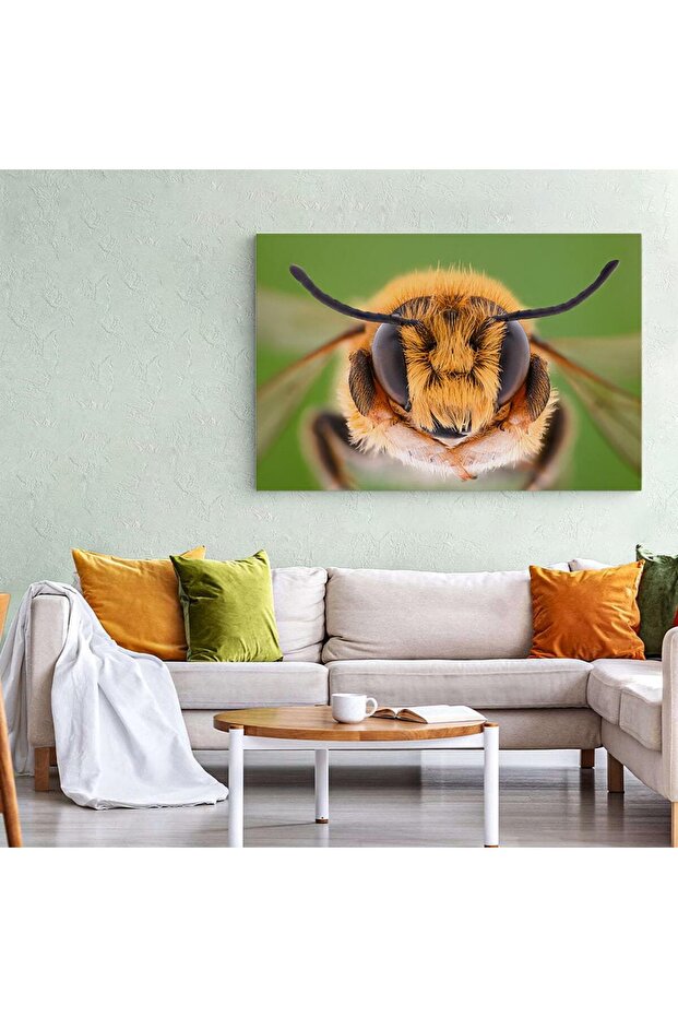 Macro bee head painting, code 1905 - 4