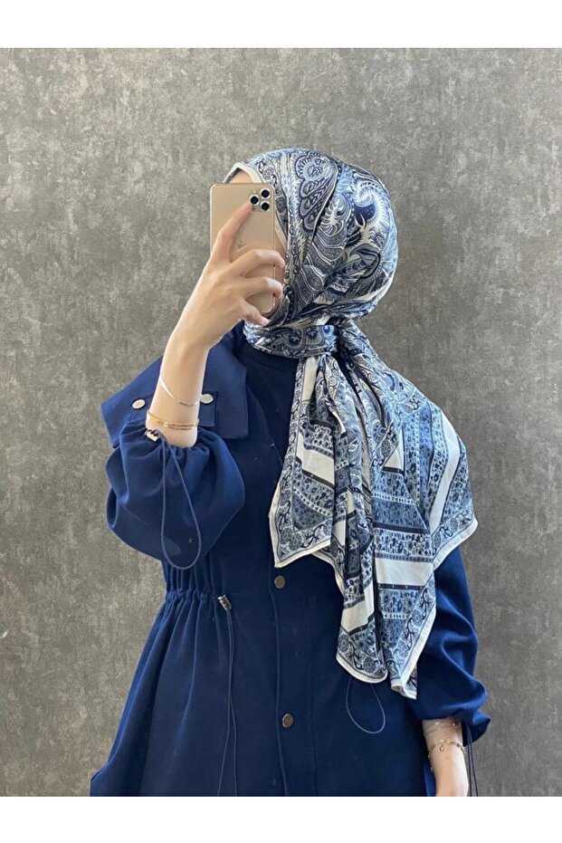 شال منقوش من الفوال - 1