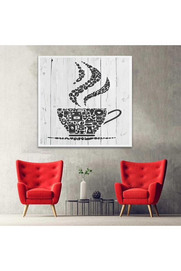 Tablou ceasca cafea, cod 3932 - 5