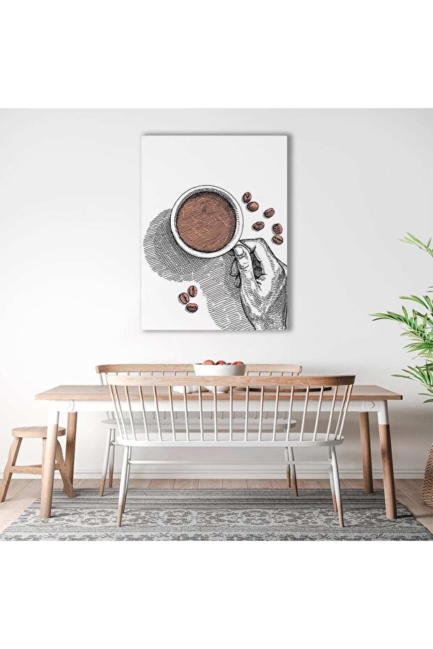 Tablou ceasca de cafea, cod 3881 - 4