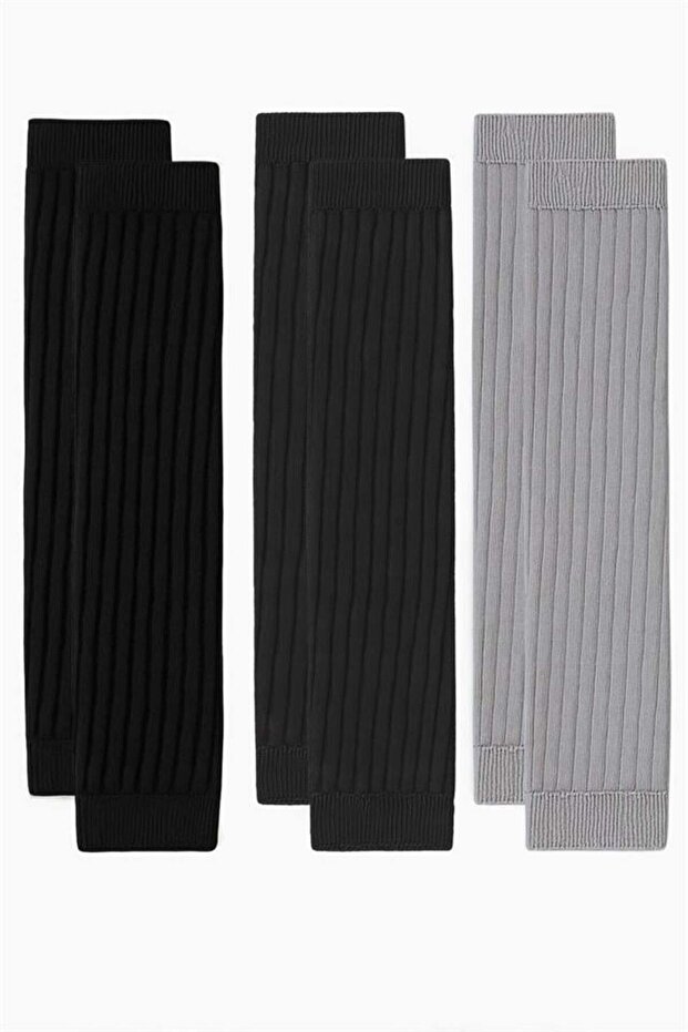 3 Adet Basic Kalın Pamuk Karışımlı Çocuk Tozluk ( 5-16 Yaş ) - 1