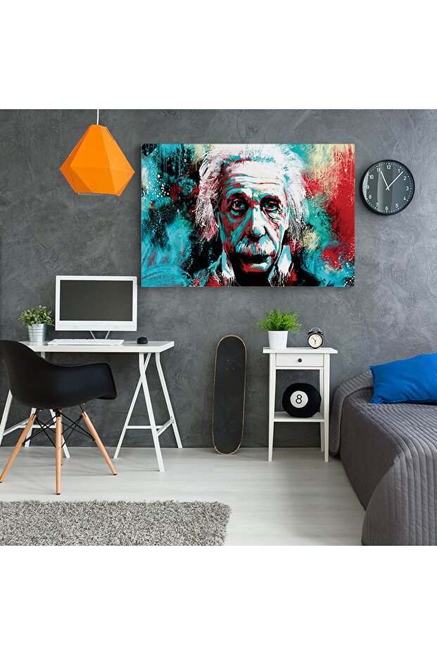 Albert Einstein physicist painting, code 2686 - 3