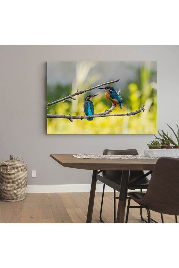 Blue seagulls painting, code 5194 - 4