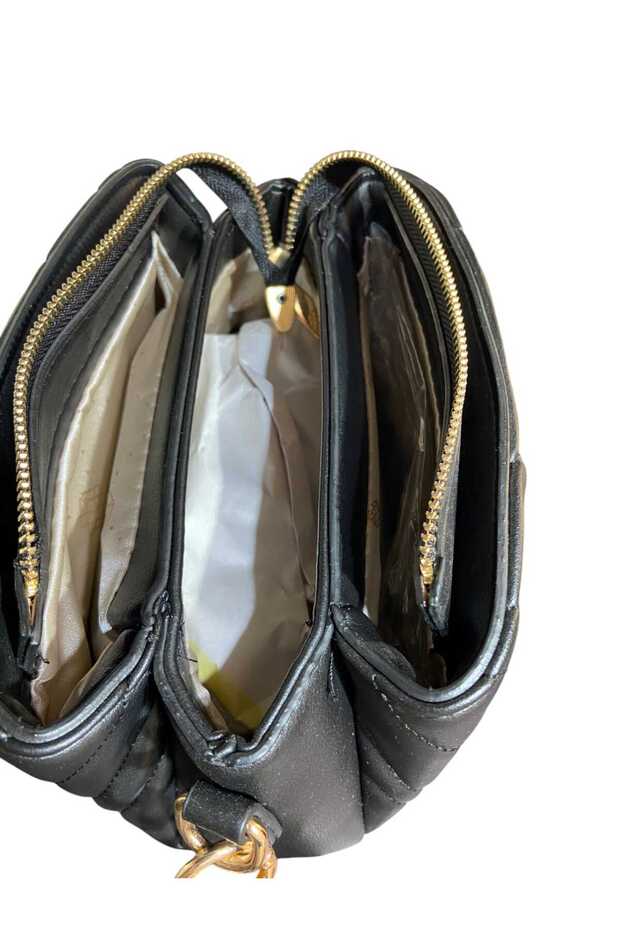 Stylish and Multi-Compartmental Bag with Quilted Pattern - 5