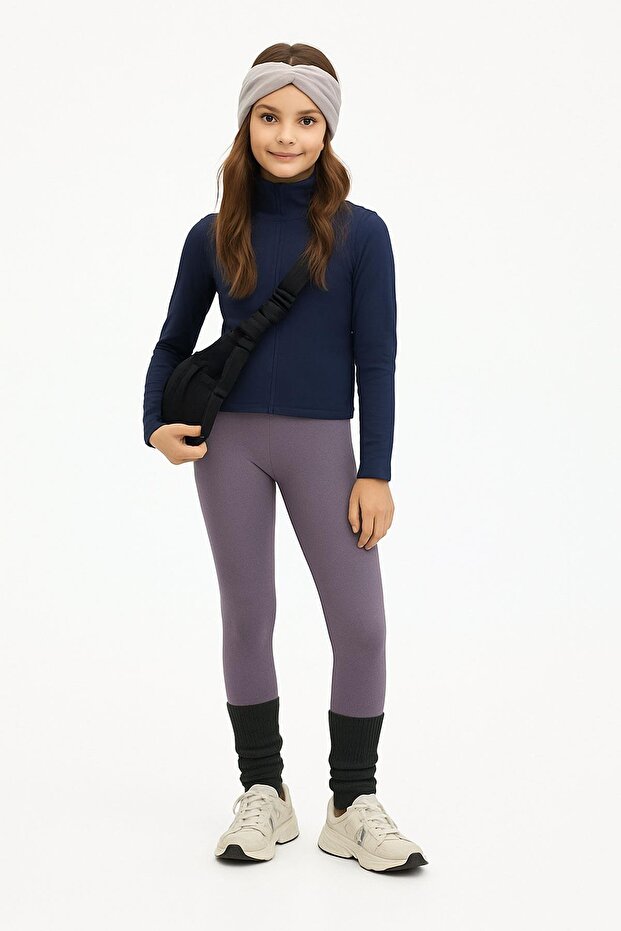 3 Adet Basic Kalın Pamuk Karışımlı Çocuk Tozluk ( 5-16 Yaş ) - 2