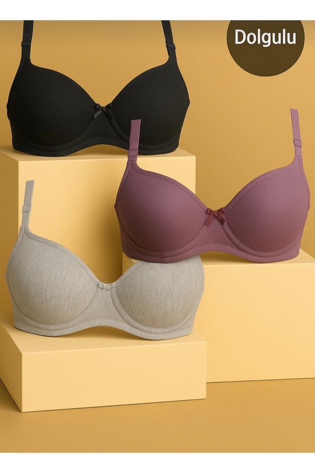 حمالة صدر بثلاثة أكواب - 1