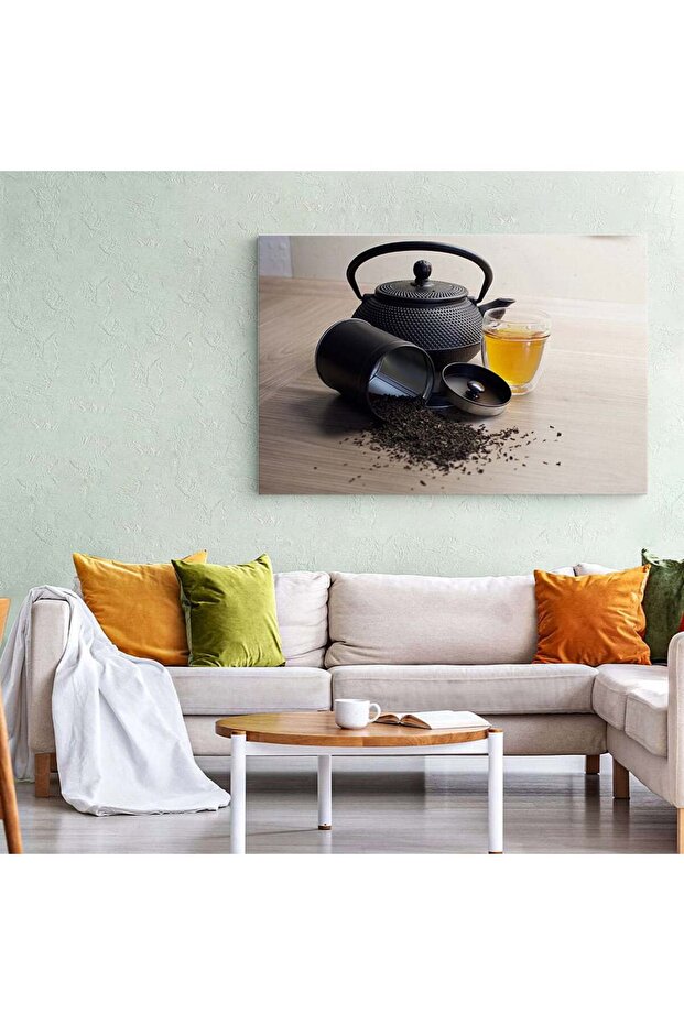 Tablou ceainic ceasca ceai, cod 3925 - 6