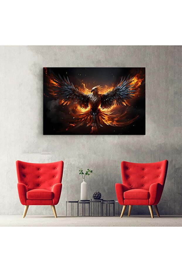 Phoenix bird painting, code 5511 - 5