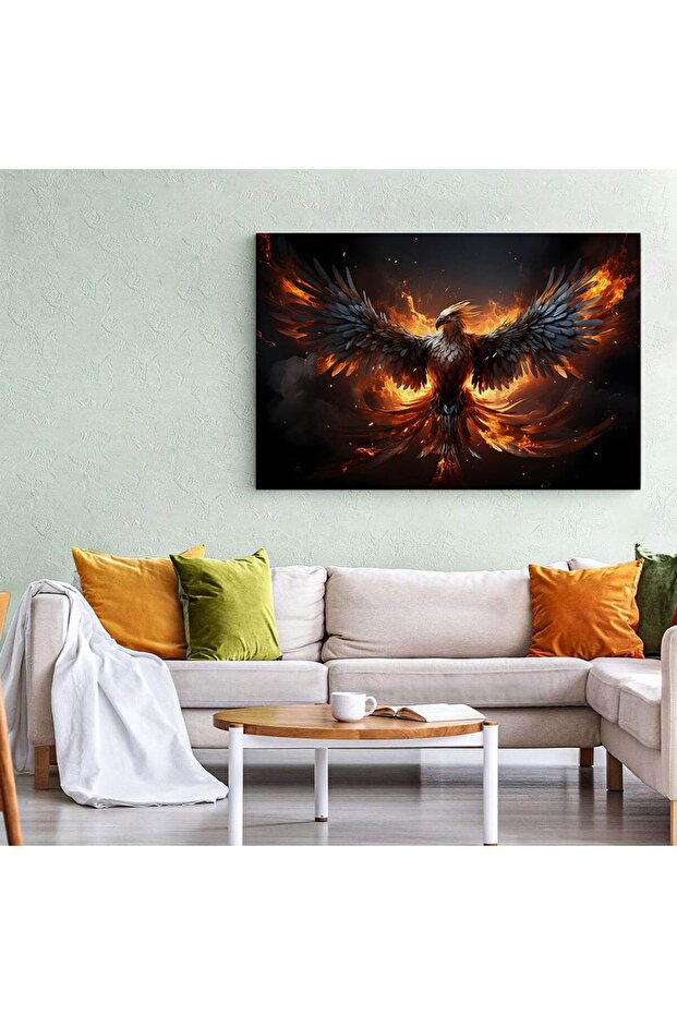 Phoenix bird painting, code 5511 - 6