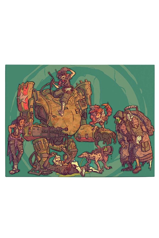 Tablou Borderlands, cod 3586 - 2