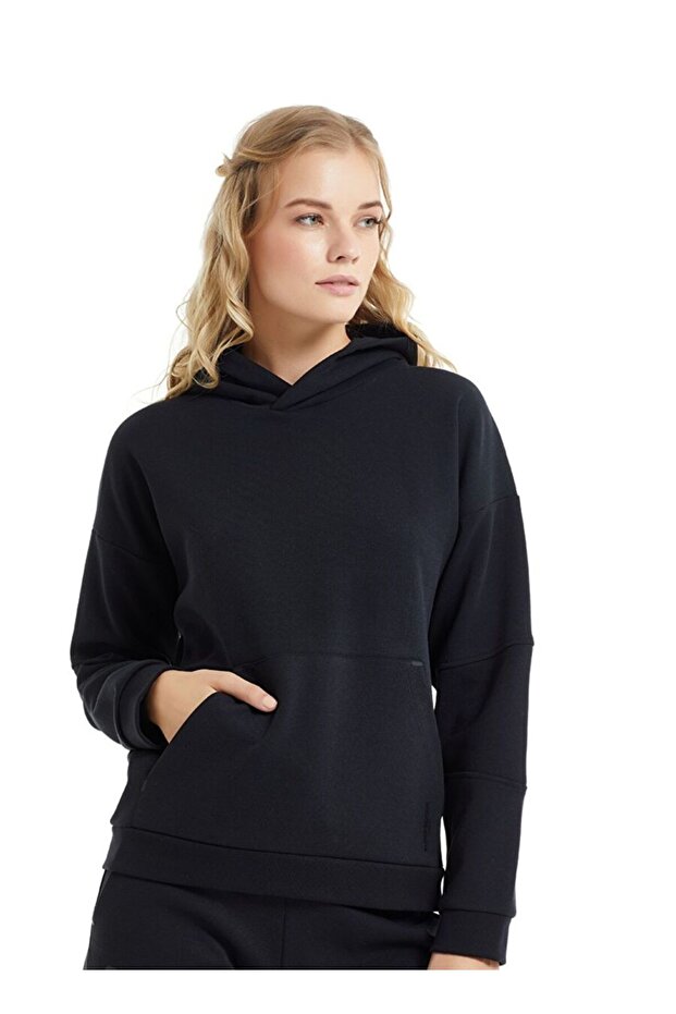 Kadın Sweatshirt 80015 - Siyah - 7