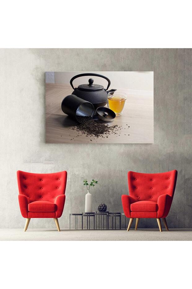 Tablou ceainic ceasca ceai, cod 3925 - 5