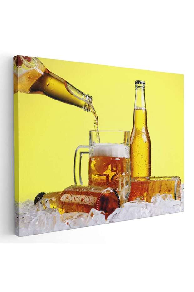 Tablou sticle bere halba bere, cod 3947