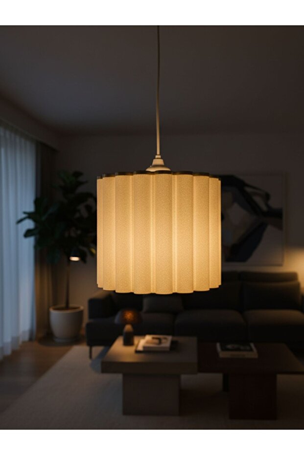 Modern Tasarım Pliseli Avize - 1