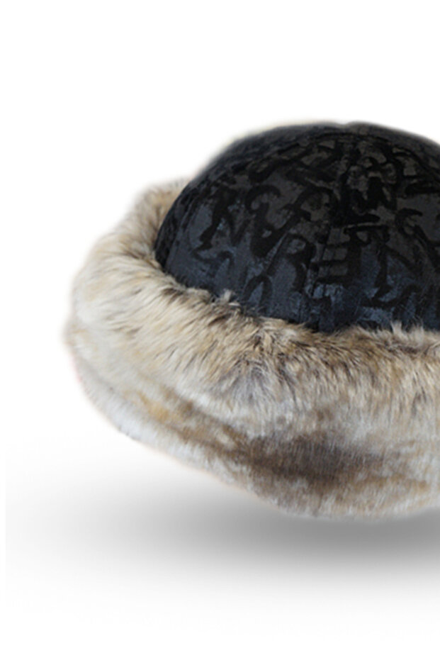 Caciula eleganta pufoasa dama iarna - 2