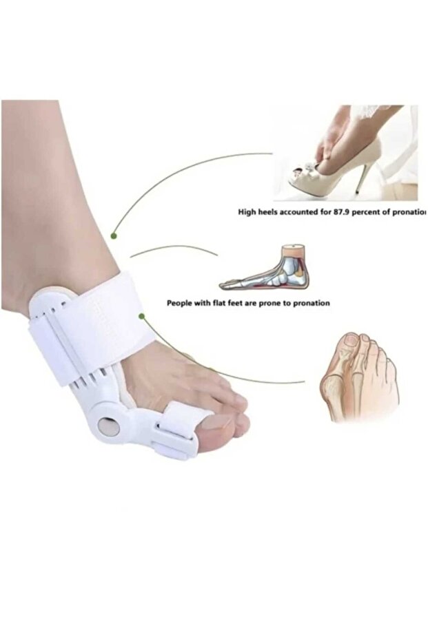 جبيرة لعلاج انحراف الإبهام في القدم قطعة واحدة - 8