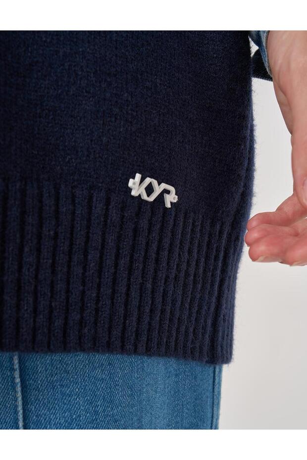 Денім Гарнілі Трико Туніка Лациверт - 8