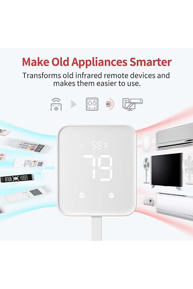 4-in-1 Smart Home Hub (2nd Gen) | Matter, Temp/Humidity Sensor, Voice Control - 6