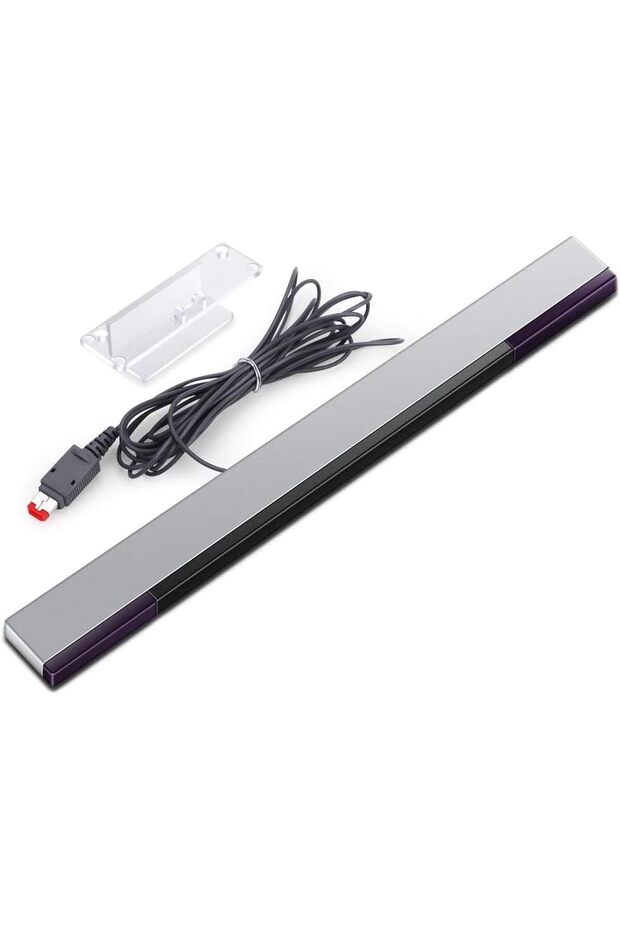 Wireless Sensor Bar Replacement for Wii Wii U Console Motion Infrared Signal Receiver - 1