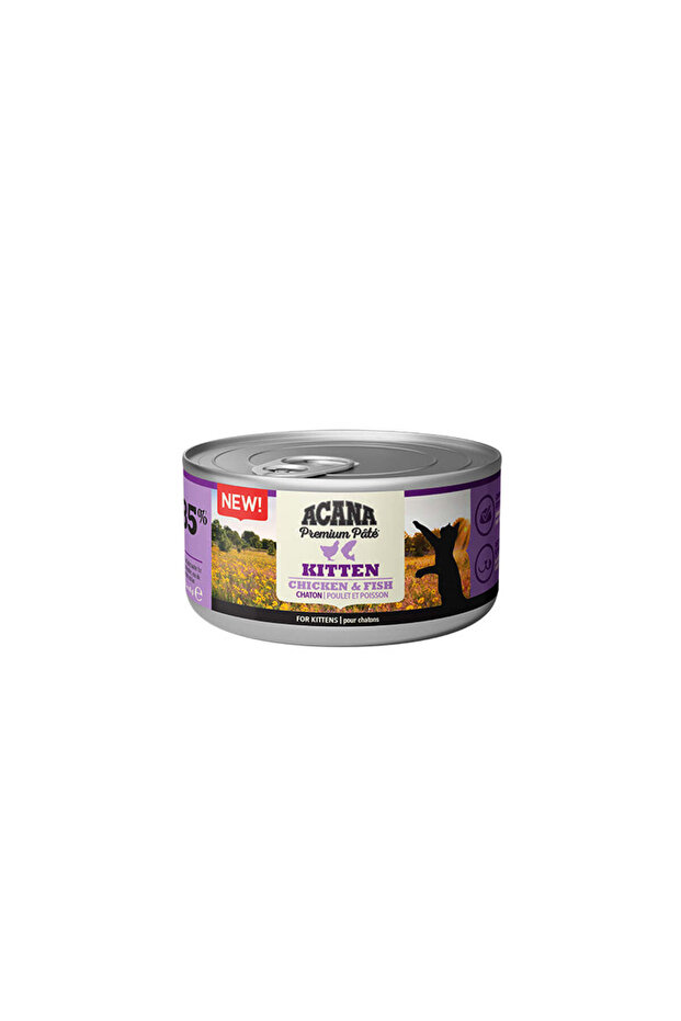 Premium Chicken With Fish Pate Kitten Wet Food 85G