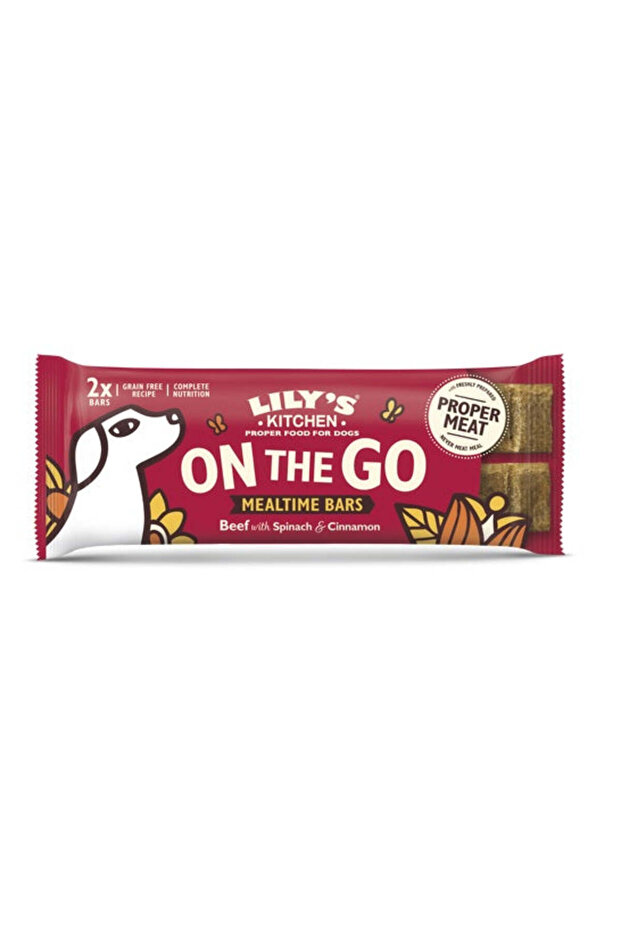 Beef on the Go Bars for Dogs 40G