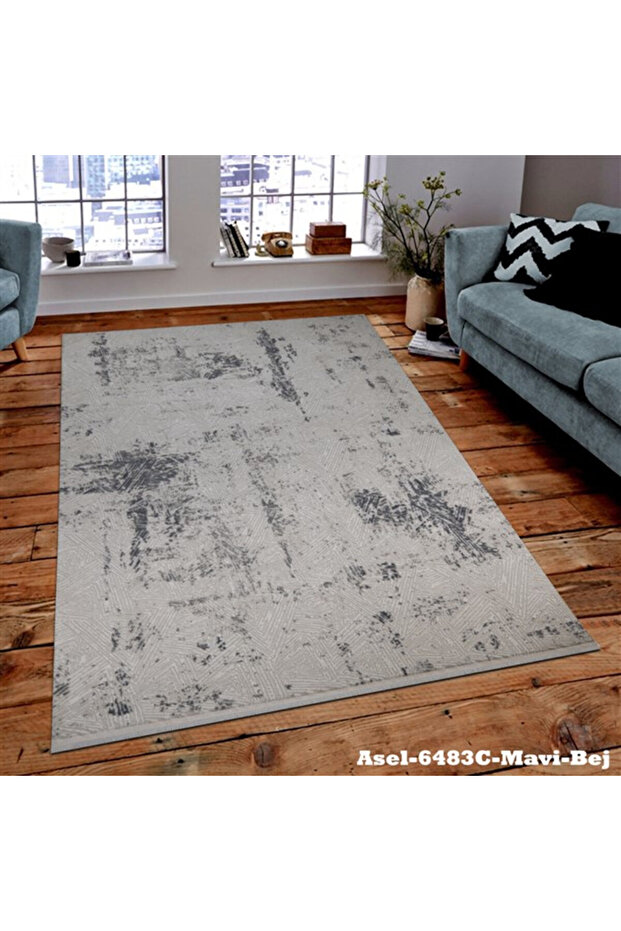 ASEL 6483 C MAVİ BEJ 160X230 - 1