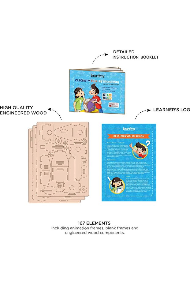 Retroscope Engineering STEAM Learning Toy Construction Kit for Kids Ages 8 and Up - 4
