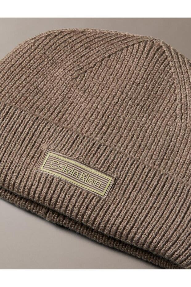 PATCH CHUNKY RIB DOCKER BEANIE - 3