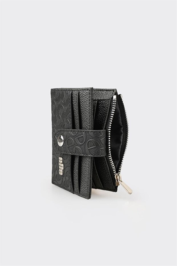 Siyah Kadın Cüzdan - 4