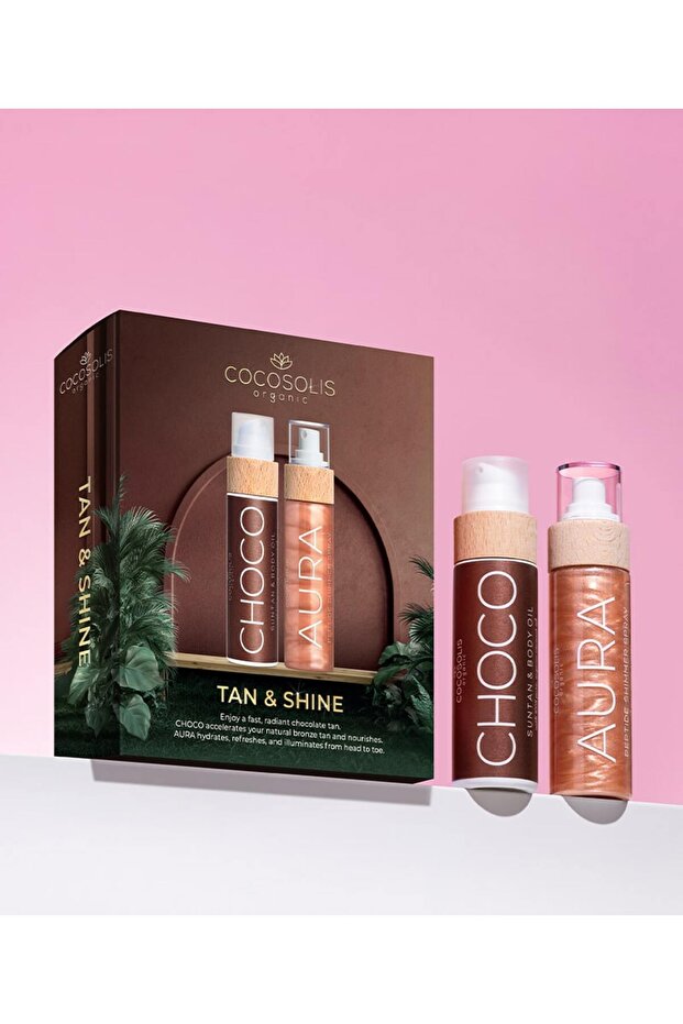 Set Bronzează și strălucește Choco + Aura - 1