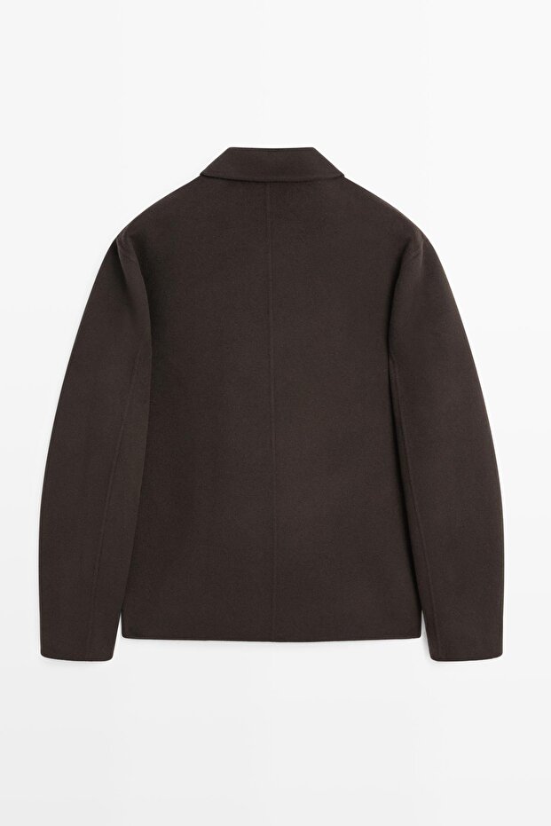 %100 kaşmir kısa kaban - 7