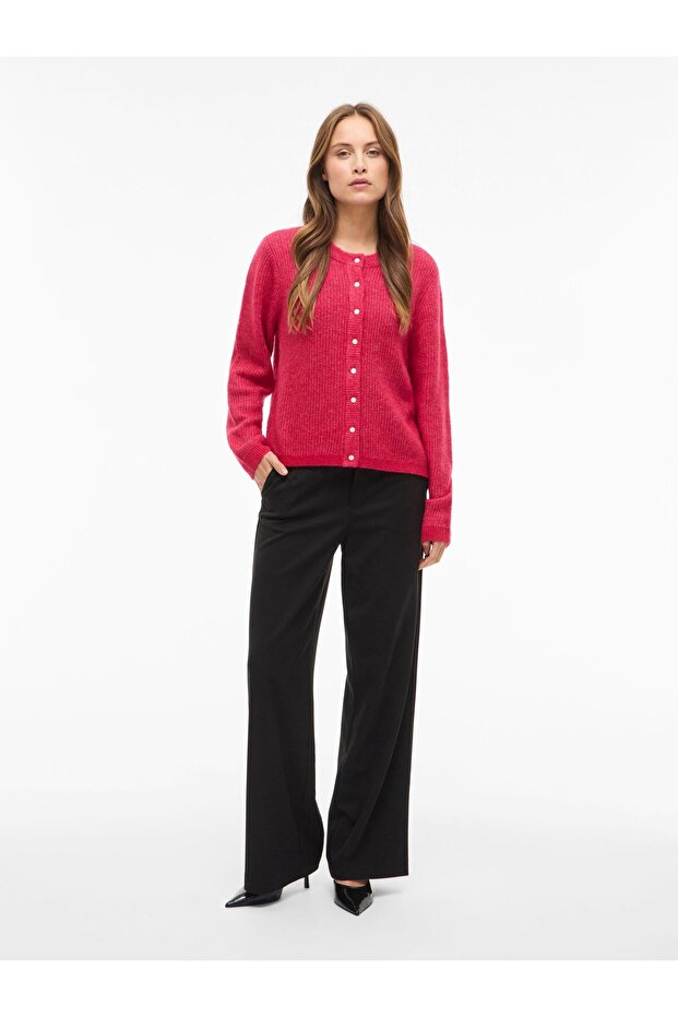 Strickjacke VILORY Rundhals - 5