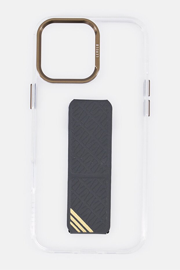 جراب مورفيكس كلارا جريب الواقي لهاتف آيفون 16 برو ماكس، شفاف - 1