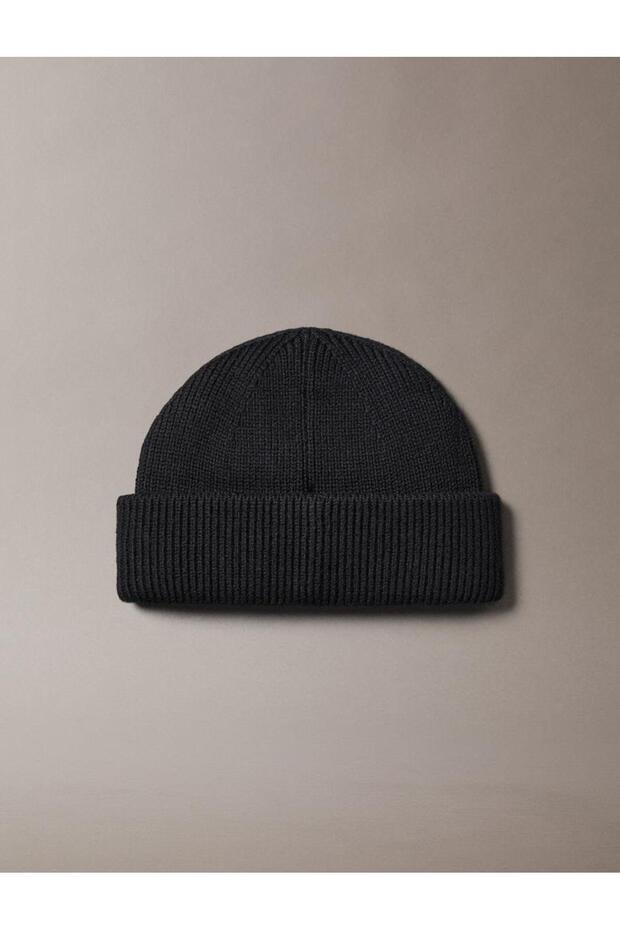 PATCH CHUNKY RIB DOCKER BEANIE - 2