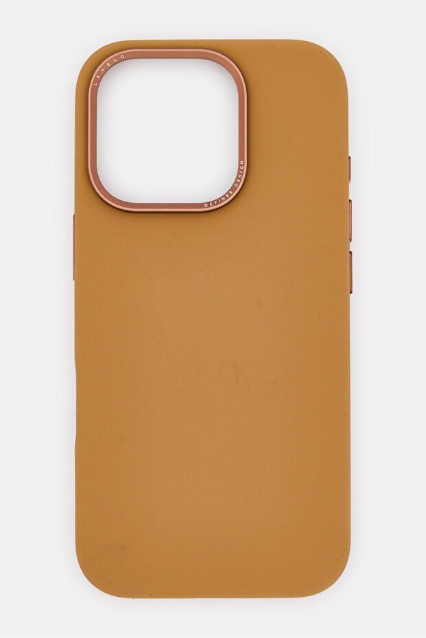 iPhone 16 Pro Iris Magsafe Liquide Silicone Case, Brown