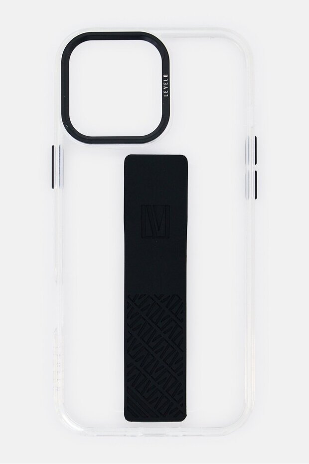 iPhone 16 Pro Max Graphia Protective Case With Silicone Grip, Transparent