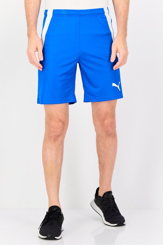 Men Sportswear Fit Team Liga Training Shorts, Royal Blue