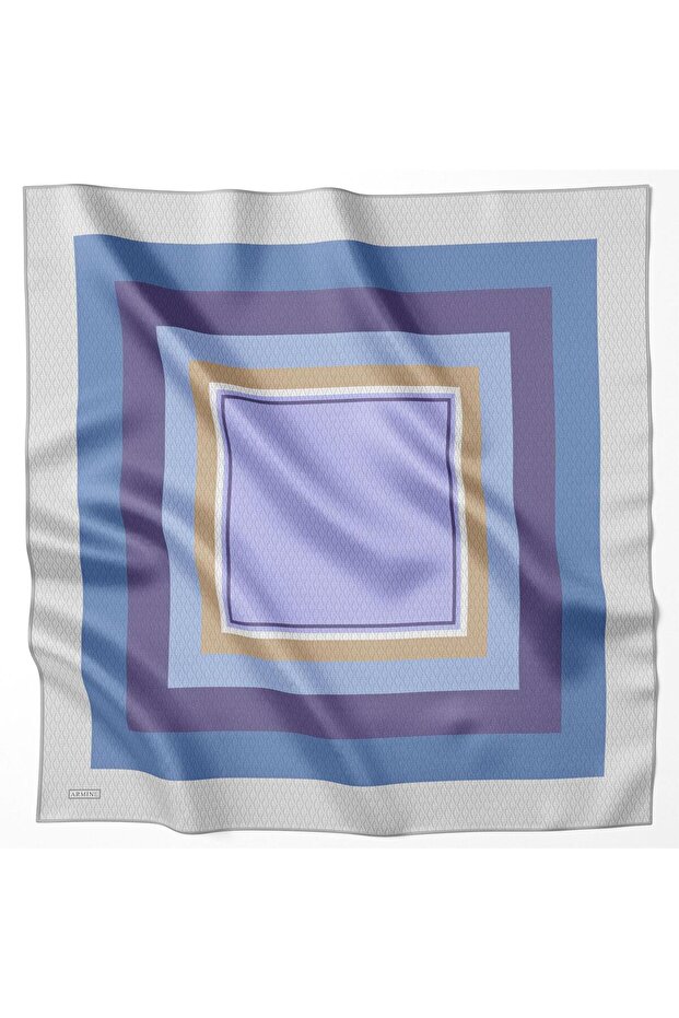 Eșarfă de mătase - 9111D-34 - Tivil - 1