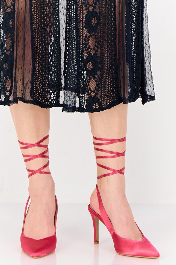 Women Catrinna Slingback Sandals, Fuchsia